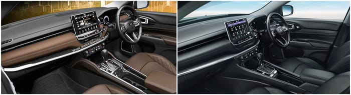 Jeep Meridian vs Compass: what are the differences?